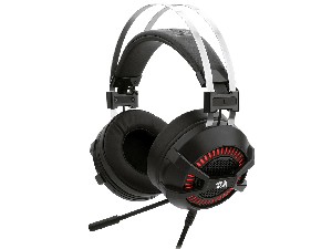 Headset Gamer Redragon P2 Preto e Vermelho BIO H801