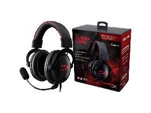 Headset Gamer Hyperx Khx-Hscc-Bk-Lr Cloud Core Preto/Vermelho