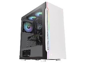 GABINETE THERMALTAKE H200 TG RGB SNOW EDITION LATERAL VIDRO TEMP, CA-1M3-00M6WN-00