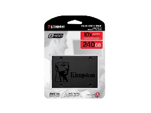 SSD Kingston 2.5´ 240GB  A400  SATA III Leituras: 500MBs