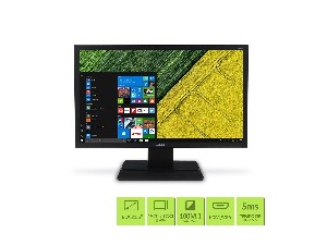 Monitor Acer 21,5 LED Full HD V226hql / DVI / Hdmi / Vesa