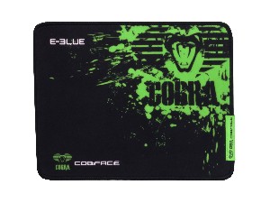 Mouse Pad Gamer COBRA SPEED  Preto/Verde E-BLUE