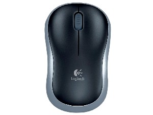 Mouse Logitech Wireless Óptico M185 Cinza