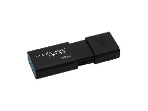 PENDRIVE  KINGSTON DT100G3  16GB   PRETO 