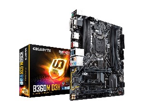 Placa-Mãe GIGABYTE p/ Intel LGA 1151 B360M  D3H  DDR4