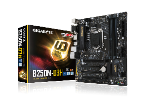 PLACA MÃE GIGABYTE GA-B250M-D3H DDR4 LGA 1151