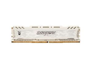 Memória Crucial Ballistix Sport LT, 8GB, 3000MHz, DDR4, CL15, Branco