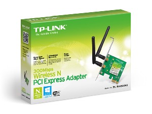 Adaptador PCI Express Wireless TP-LINK  N 300Mbps TL-WN881ND