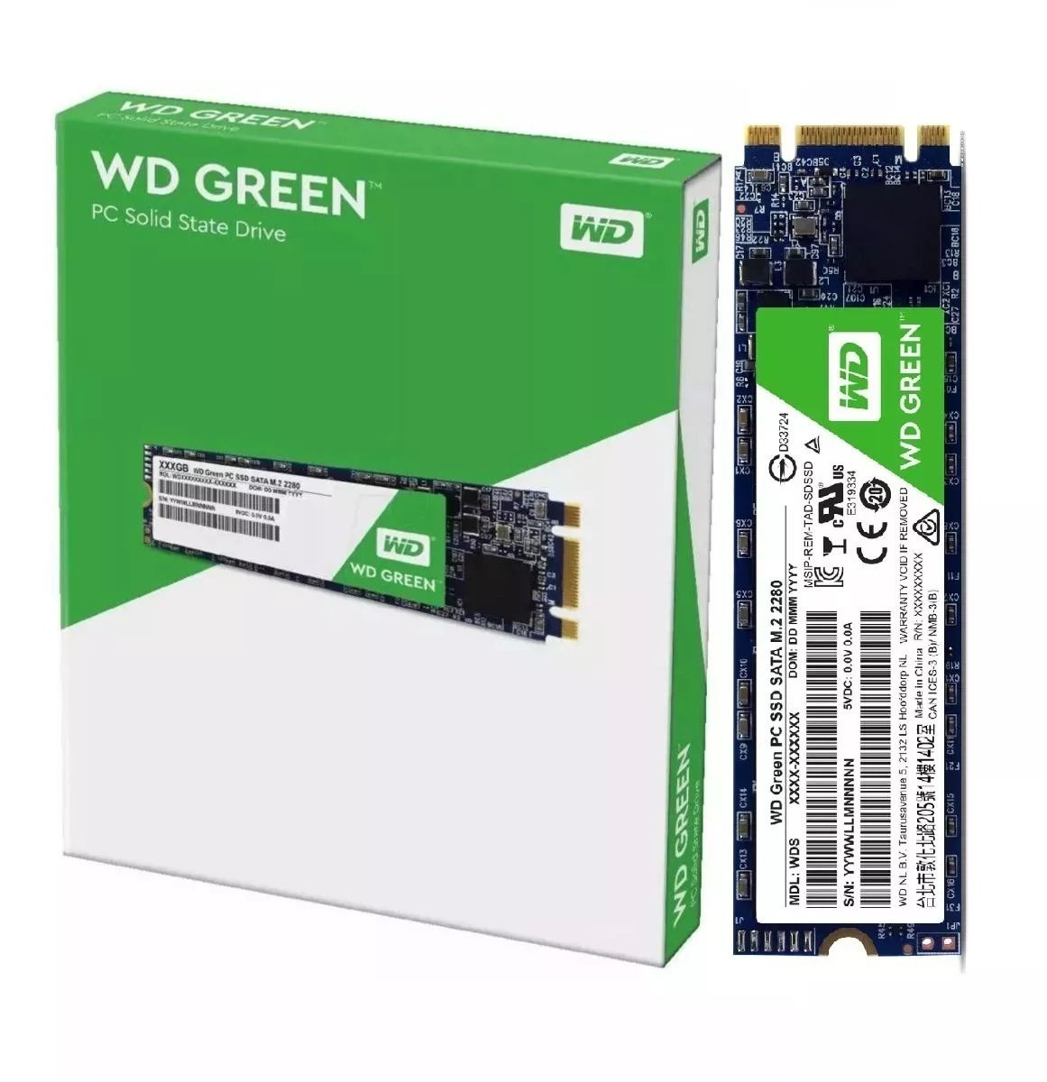 Ssd wd m 2 green обзор